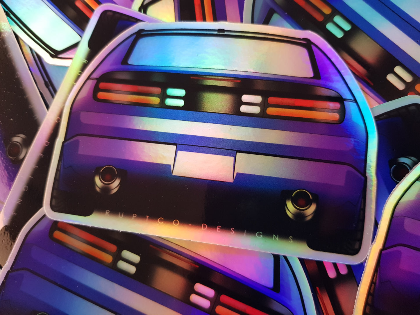 Nissan 300ZX / Z32 holographic sticker image 2