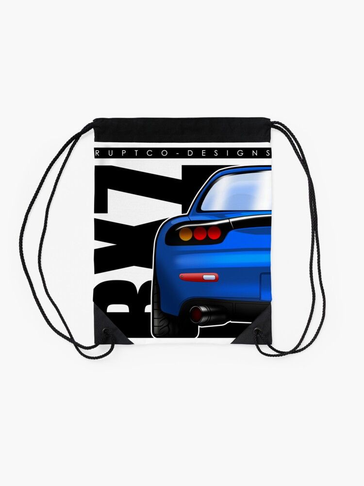 Mazda RX7 Draw string bag image 1