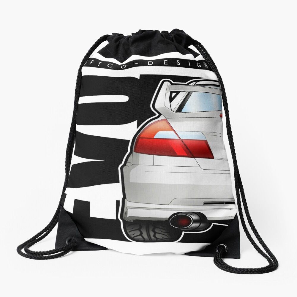 Mitsubishi Evo V Draw string bag image 0