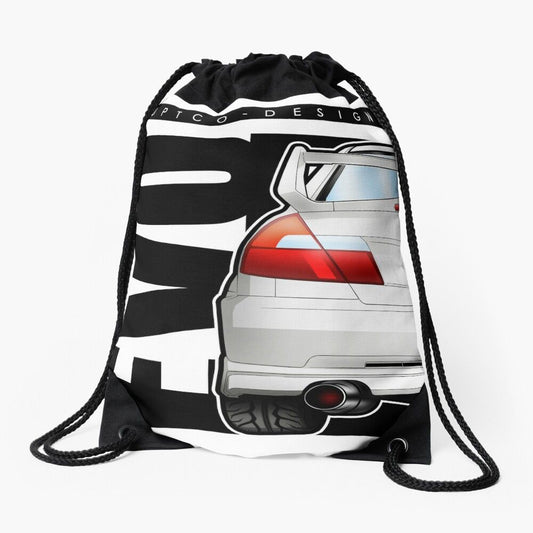 Mitsubishi Evo V Draw string bag image 0