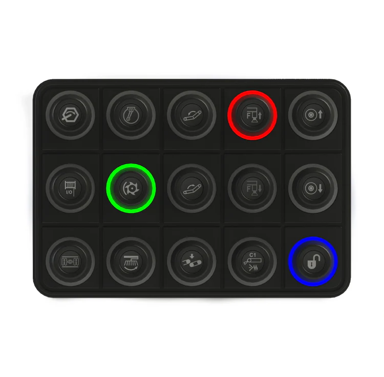 Ecumaster 15 Key Canbus Keyboard image 0