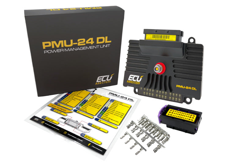 Ecumaster PMU-24 DL - Power Management Unit 24 Data Logging image 1