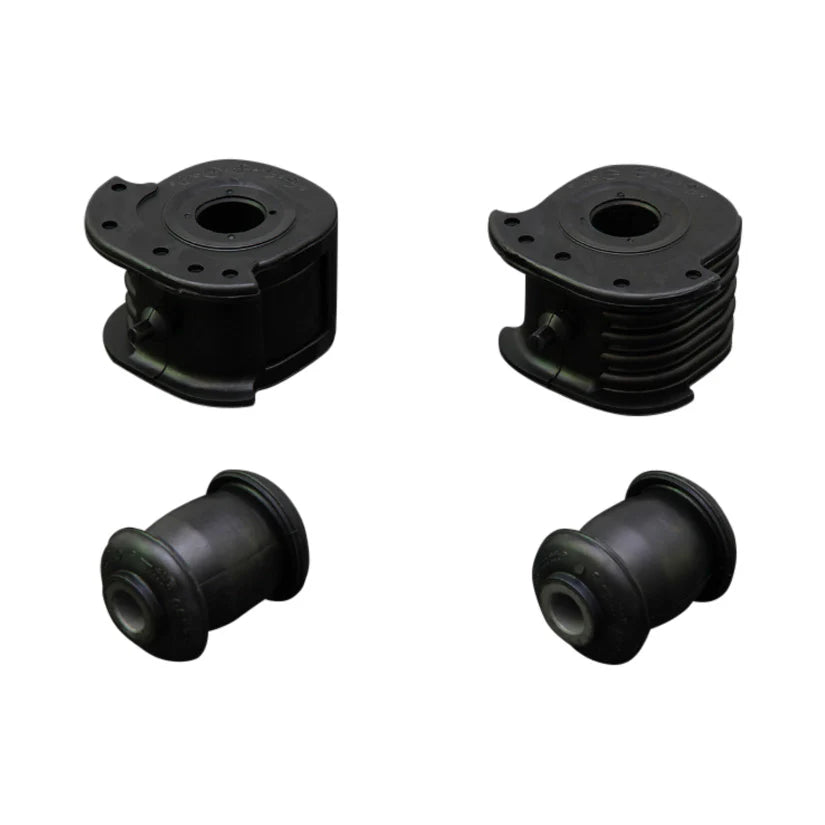 Hardened Rubber Front Lower Arm Bushes 4Pc Set For Mitsubishi Lancer Evo 1-3 Gsr image 0
