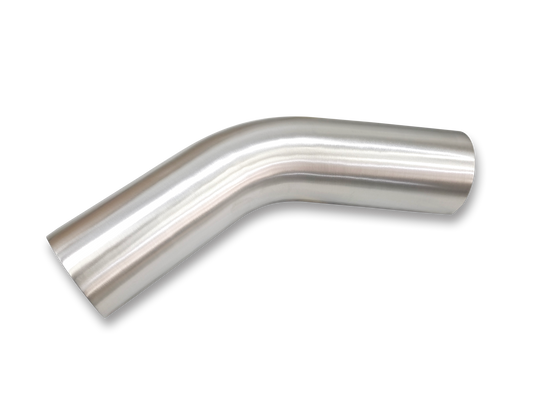 6061 Aluminium Mandrel Bend 45 Degree 1.5D