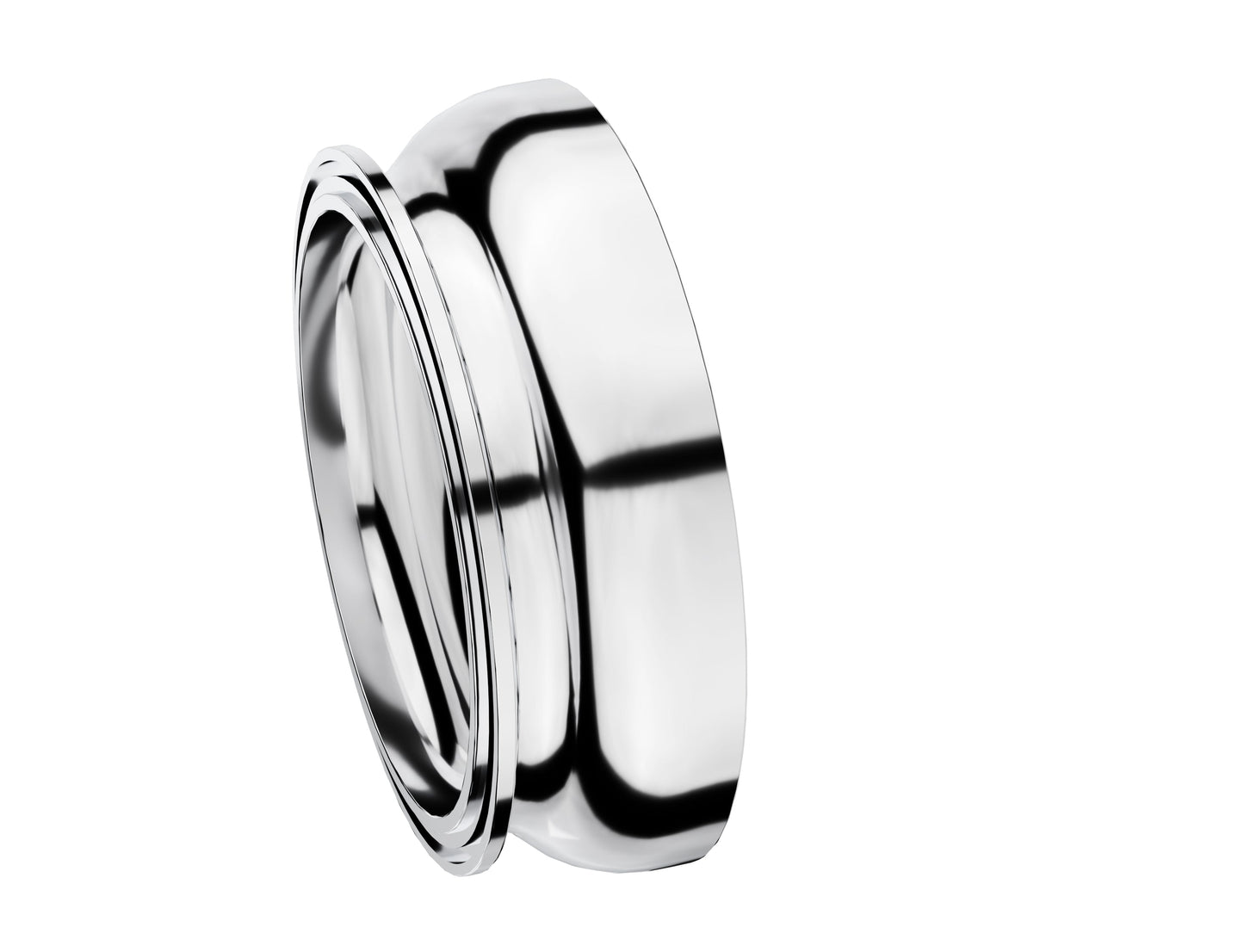 Jamo Mirror V-Band Billet Transition (Male Flange to Tube)