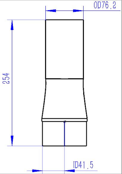 4-1 Formed Slip-on Header Merge Collector