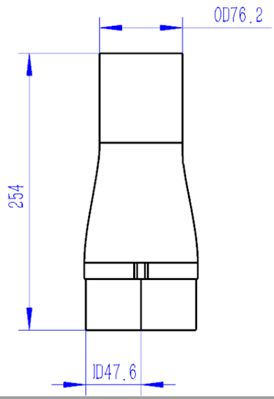 4-1 Formed Slip-on Header Merge Collector