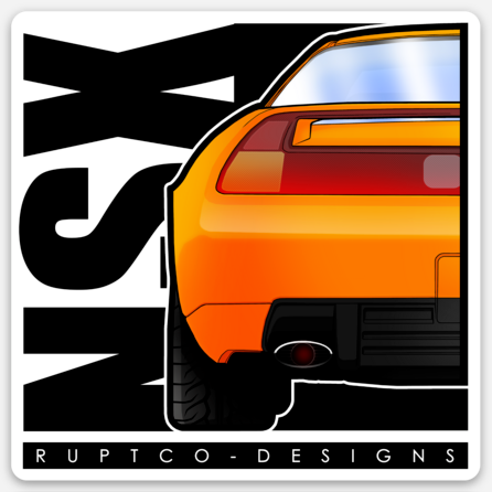 Honda NSX Standard Sticker Square image 0