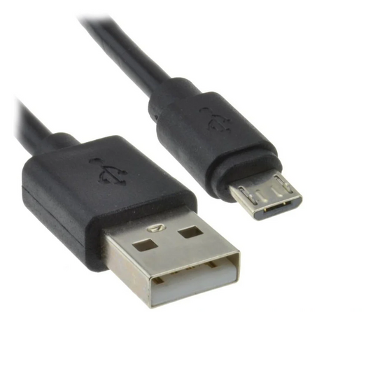 EMU Black Comms Cable - USB A to Micro USB image 0