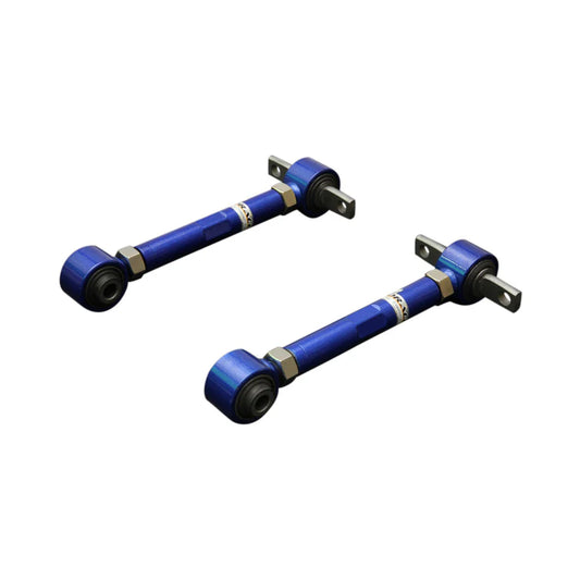 Adjustable Rear Camber Arms Hardened Rubber 2Pc For Mitsubishi Evo 1-3 92-00 image 0