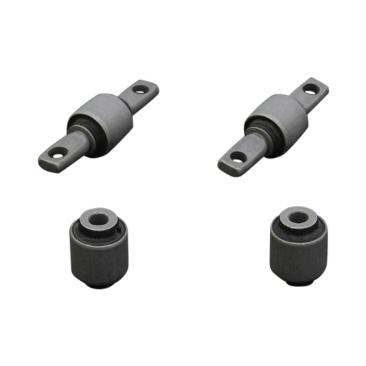 Rear Upper Control Arm Bushes Hardened Rubber For Mitsubishi Evo 4-9 96-07 image 0