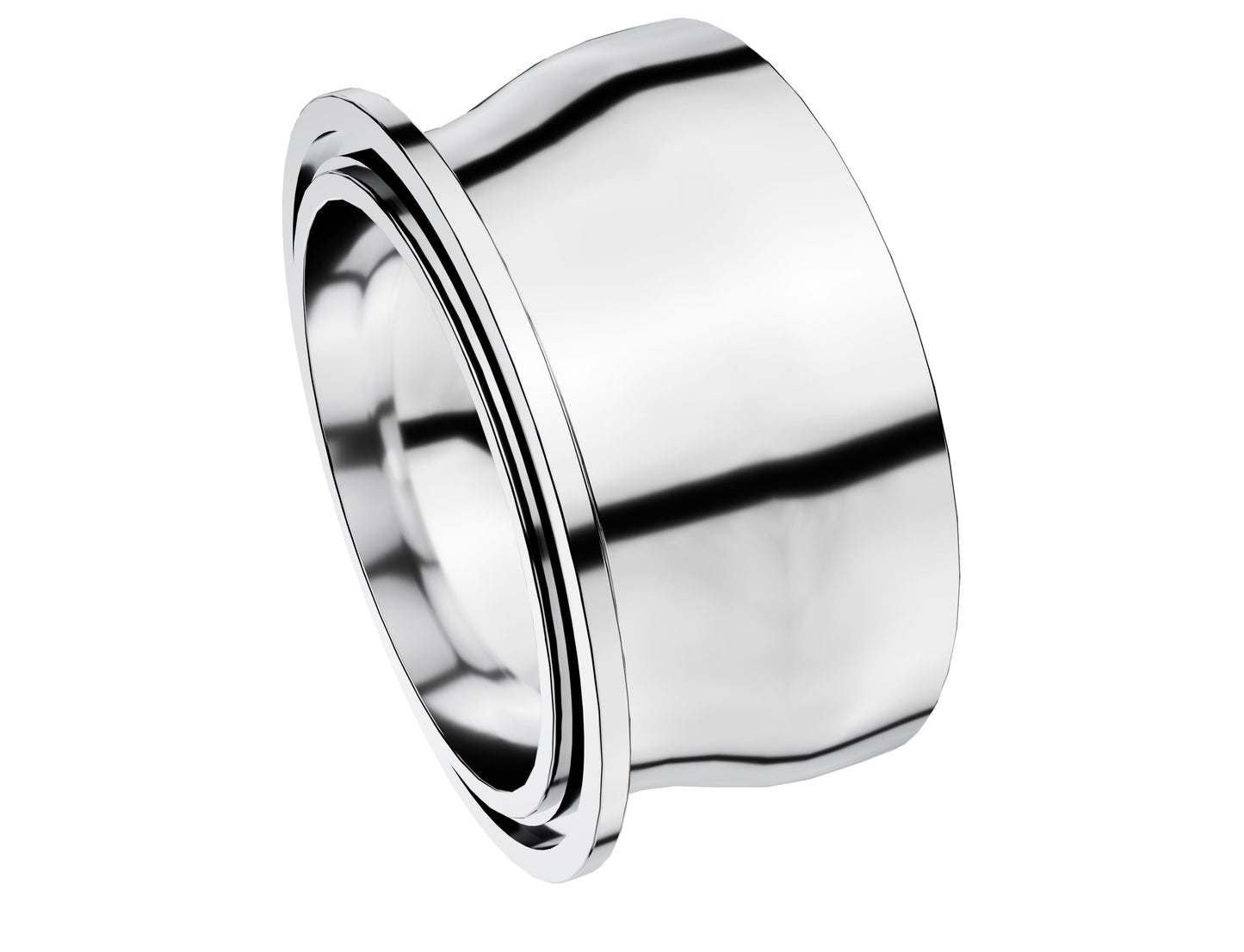 Jamo Mirror V-Band Billet Transition (Male Flange to Tube)