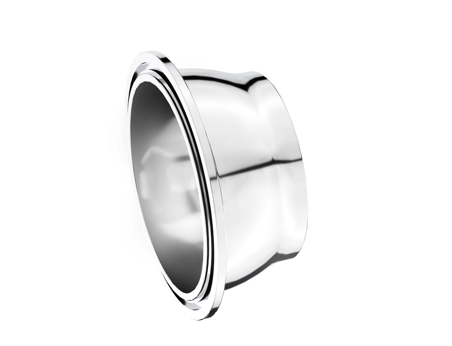 Jamo Mirror V-Band Billet Transition (Male Flange to Tube)