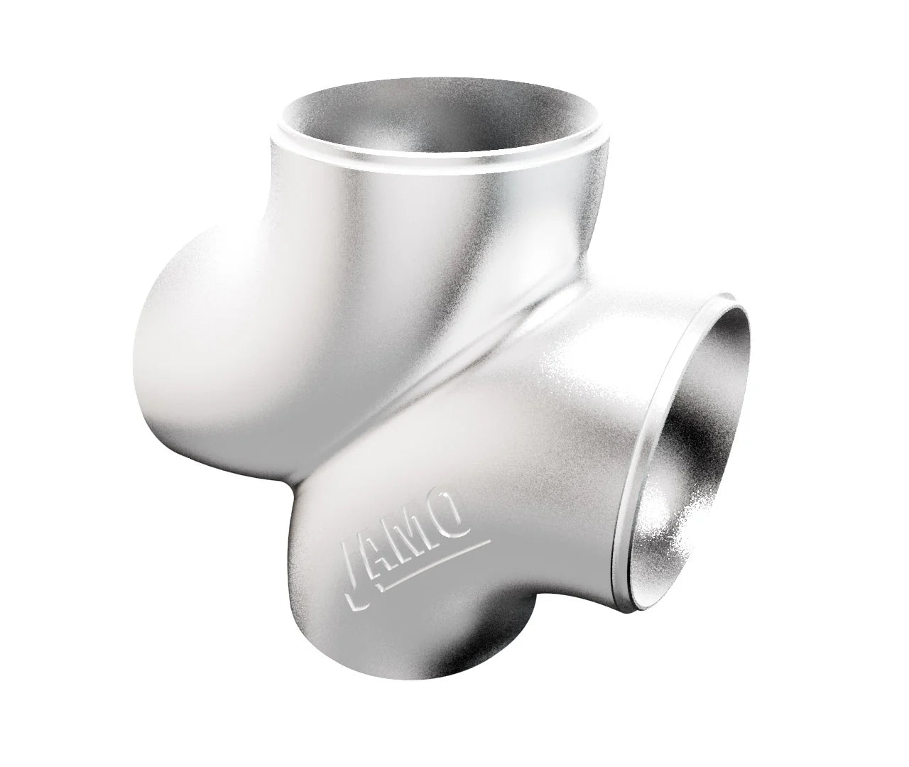 Cast 304 Stainless Steel X pipe 90 Degree